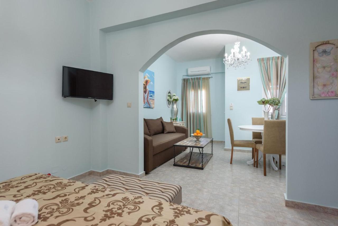 Spyros Apartments With Pool Kalamaki  Exteriér fotografie