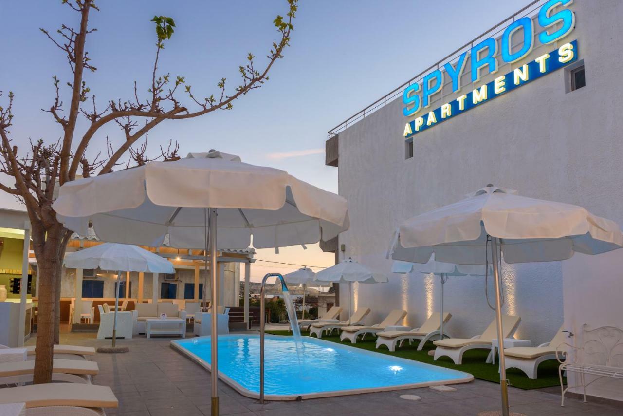 Spyros Apartments With Pool Kalamaki  Exteriér fotografie