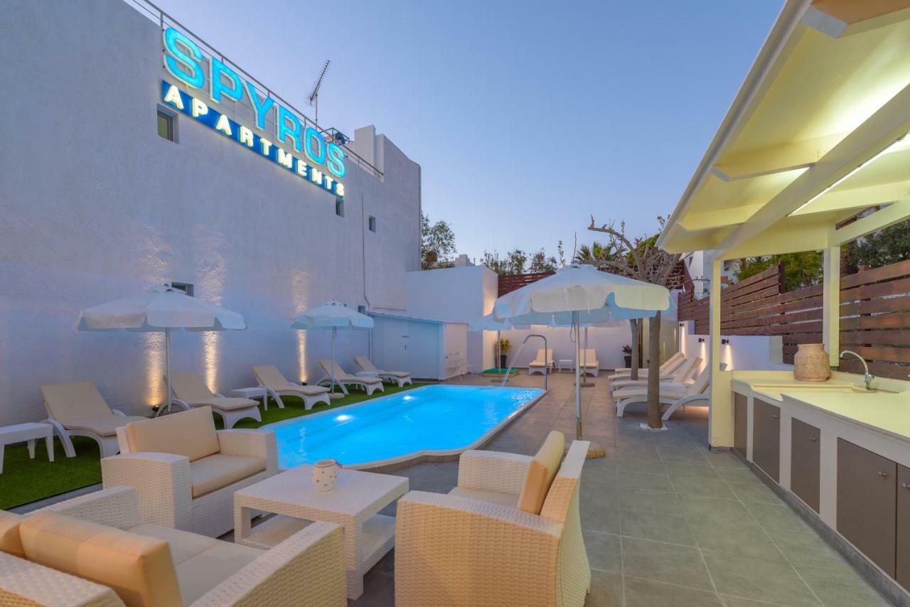 Spyros Apartments With Pool Kalamaki  Exteriér fotografie